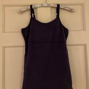 Beyond Yoga Tank with straps. Size L. Black.